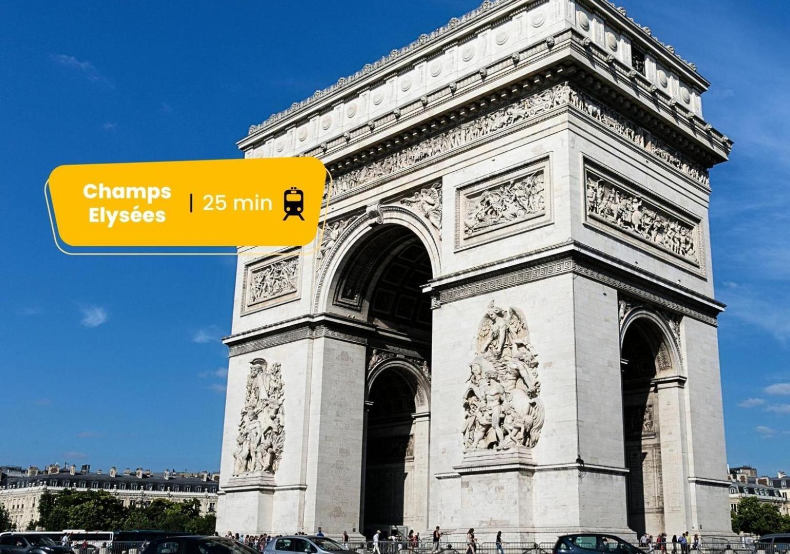 124 Suite Beata - Superbe Appartement A Paris Eksteriør billede